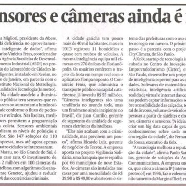 Uso de sensores e câmeras ainda é restrito – Valor Econômico