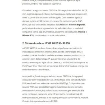 Câmeras de segurança Intelbras: lista reúne melhores opções HD e Full HD – Tech Tudo