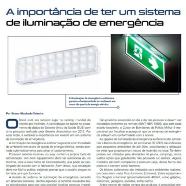 A importância de ter um sistema de iluminação de emergência – Segurança Eletrônica