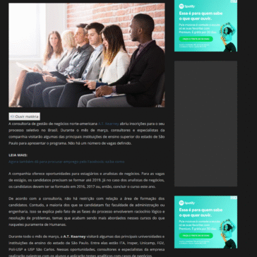 Consultoria A.T. Kearney seleciona profissionais e estudantes brasileiros – Vip Ceo