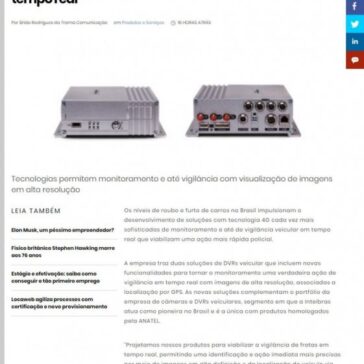 Intelbras lança soluções de vigilância veicular em tempo real – IT Fórum 365