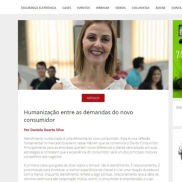 Humanização entre as demandas do novo consumidor – Revista Segurança Eletrônica