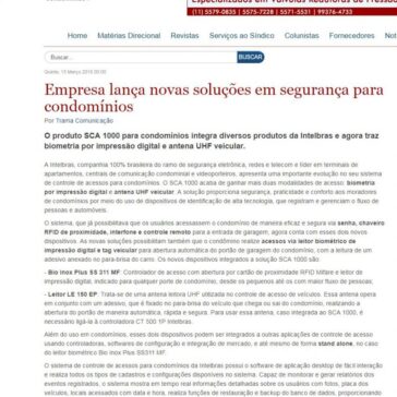 Empresa lança novas soluções em segurança para condomínios – Direcional Condomínio