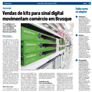 Vendas de kits para sinal digital movimentam comércio em Brusque – Jornal Municipal Dia a Dia