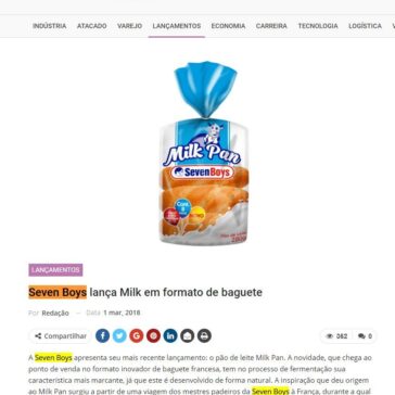 Seven Boys lança Milk em formato de baguete – Newtrade