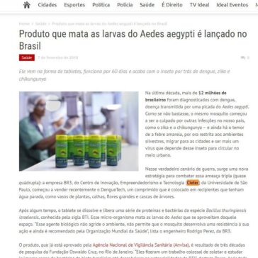Produto que mata as larvas do Aedes aegypti é lançado no Brasil – Ideal MT
