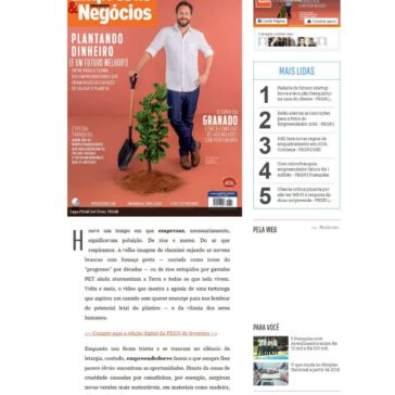 BONS NEGÓCIOS PARA VOCÊ — E PARA O PLANETA – Pequenas Empresas Grandes Negócios