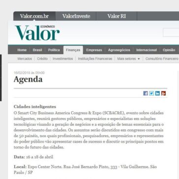 Agenda – Valor Econômico