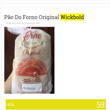 Pão Do Forno Original Wickbold – Desrotulando