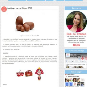 Novidades para a Páscoa 2018 – Mammys