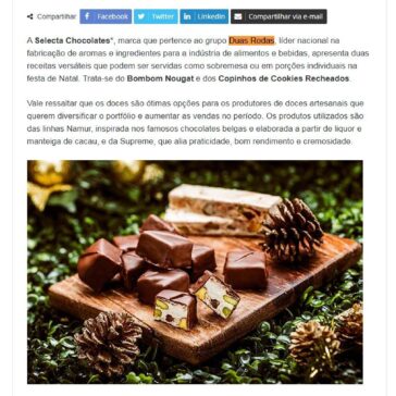 Receitas – Bombom Nougat e Copinhos de Cookies Recheados – Revista News