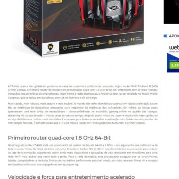 Archer C5400X é anunciado pelaTP-Link – WINTECH