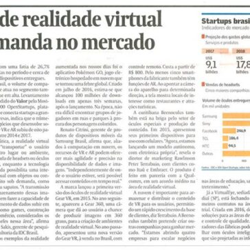 Aplicações de realidade virtual elevam demanda no mercado – Valor Econômico