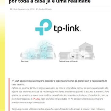 O sonho da conexão do Wi-Fi distribuído por toda a casa já é uma realidade – MTI Tecnologia