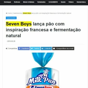 Seven Boys lança pão com inspiração francesa e fermentação natural – Revista News