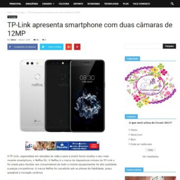 TP-Link apresenta smartphone com duas câmaras de 12MP – Canal Itacoatiara