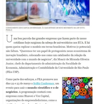 Conhecimento tem de ser transformado em inovação, diz professor da FEA – Época Negócios (Online)