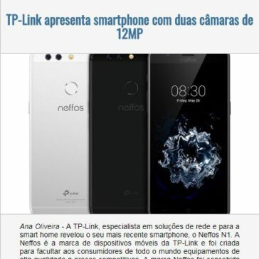 TP-Link apresenta smartphone com duas câmaras de 12MP – EexpoNews