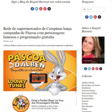 Rede de supermercados de Campinas lança campanha de Páscoa com personagens famosos e programação gratuita Blog – Raquel Baracat