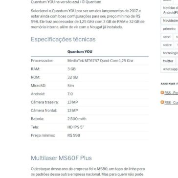 Smartphones desconhecidos, mas bons e baratos no Brasil – Carlos Trentini