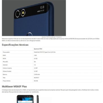 Smartphones desconhecidos, mas bons e baratos no Brasil – sabedenada.com
