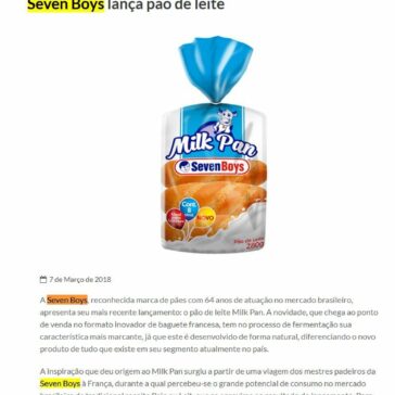 Seven Boys lança pão de leite – Clube da Embalagem
