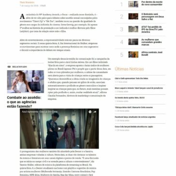 Representatividade no mercado entra em pauta no Dia da Mulher – Meio & Mensagem (On-line)