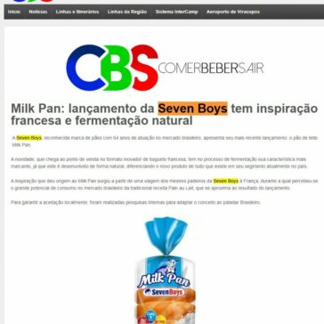 Milk Pan: lançamento da Seven Boys tem inspiração francesa e fermentação natural – Ônibus de Campinas