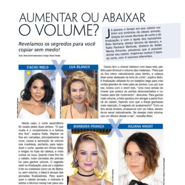 Aumentar ou abaixar o volume? – Só Cabelos