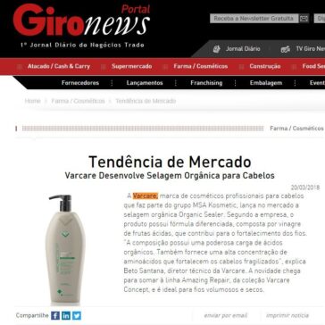 Varcare Desenvolve Selagem Orgânica para Cabelos – Giro News
