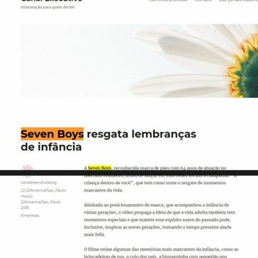 Seven Boys resgata lembranças de infância – Canal Executivo Blog