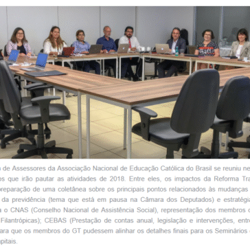 Reforma Trabalhista é pauta em Reunião do GT de Assessores da ANEC nesta quarta-feira, 21 – ANEC