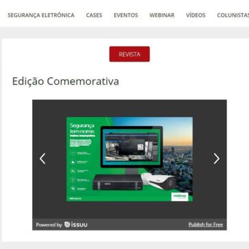 Edição Comemorativa – Revista Segurança Eletrônica