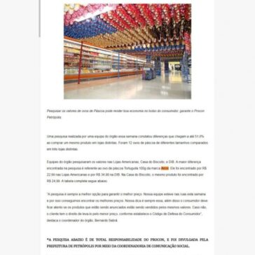 Preços de ovos de páscoa têm diferença de até 51% nas lojas de Petrópolis – Petronews