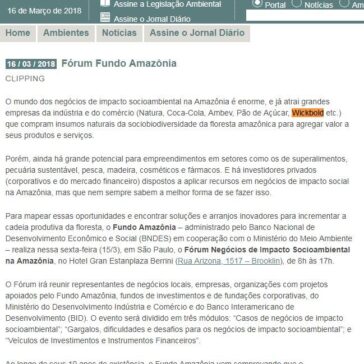 Fórum Fundo Amazônia – Ambiente Brasil