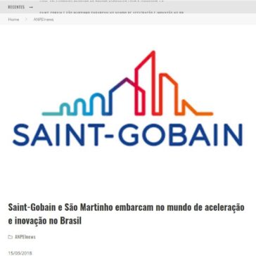 Saint-Gobain e São Martinho embarcam no mundo de aceleração e inovação no Brasil – Anpei