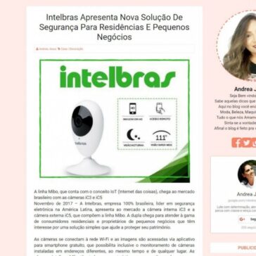Intelbras apresenta nova solução de segurança para residências e pequenos negócios – Andrea Jesus