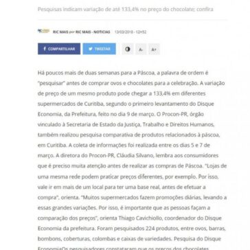 Pesquisas indicam variação de até 133,4% no preço do chocolate; confira – R7