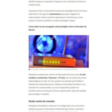Como proteger o roteador de invasores mineradores de bitcoin – Tech Tudo