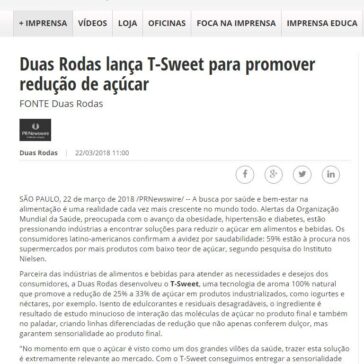 Duas Rodas lança T-Sweet para promover redução de açúcar – Portal Imprensa