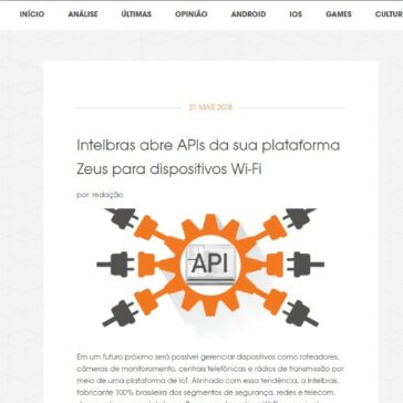 Intelbras abre APIs da sua plataforma Zeus para dispositivos Wi-Fi – Minuto Tech