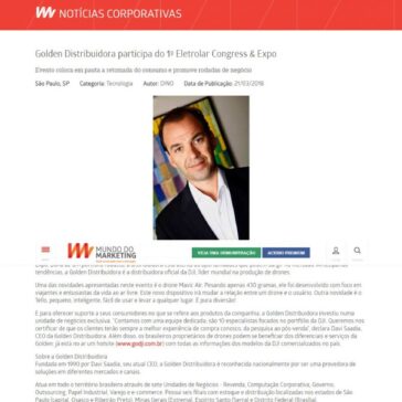 Golden Distribuidora participa do 1° Eletrolar Congress & Expo – Mundo do Marketing