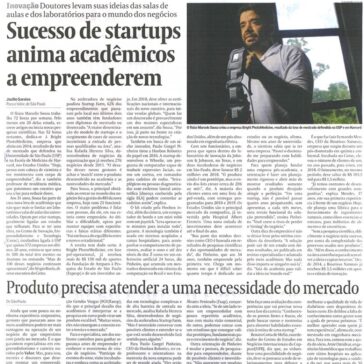 Sucesso de startups anima acadêmicos a empreenderem – Valor Econômico