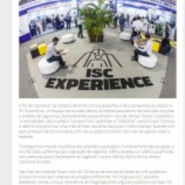 Cobertura ISC Brasil 4.0 – Soluções integradas, experiência prática e público segmentado – Revista Segurança Eletrônica