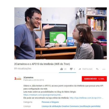 2Carneiros e o AP310 da Intelbrás (Wifi do Tron) – YouTube