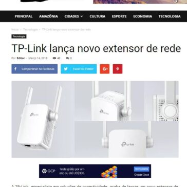 TP-Link lança novo extensor de rede – Canal Itacoatiara