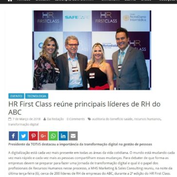 HR First Class reúne principais líderes de RH do ABC – Mundo RH