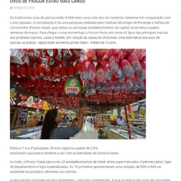 Ovos de Páscoa estão mais caros – Notícias do Brasil