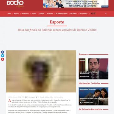 Bola das finais do Baianão recebe escudos de Bahia e Vitória – Bocão News