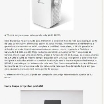 Produtos da Semana – Aberto até de Madrugada